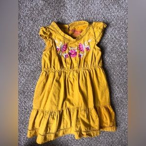 Mustard yellow Osh Kosh dress